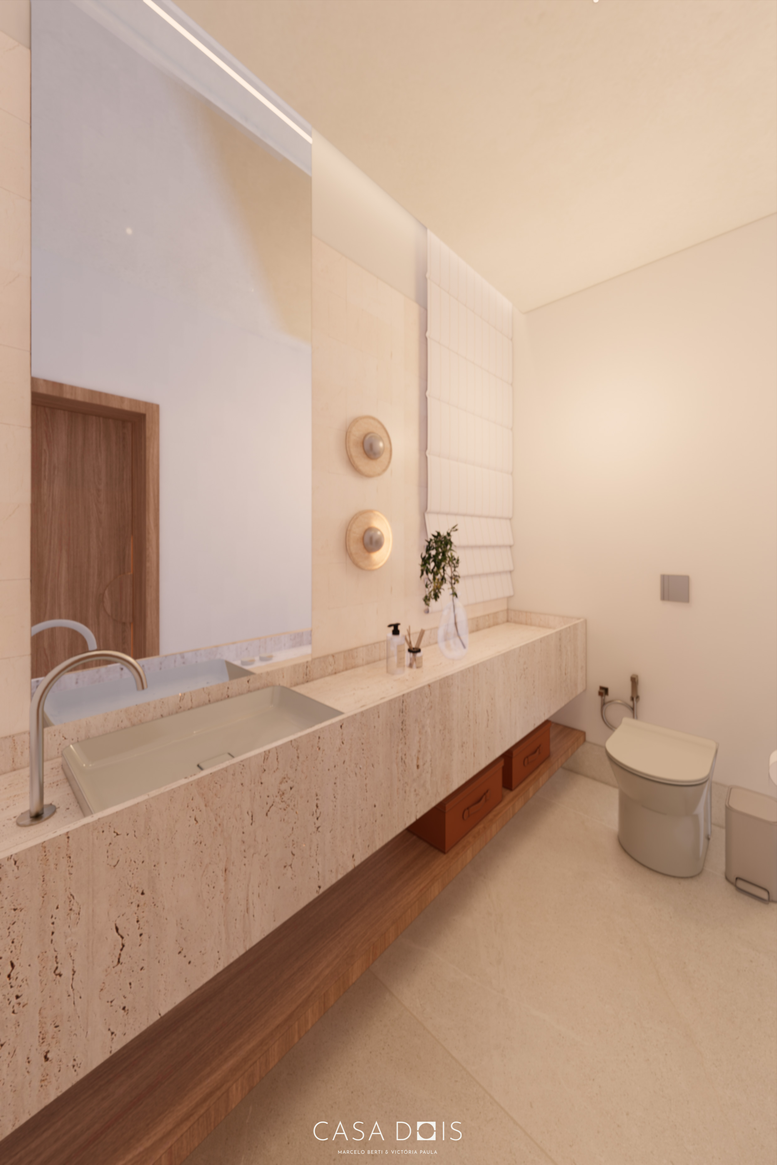 Casa Jatoba Spa — horta e área de serviço